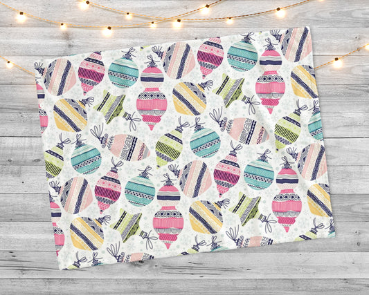 Christmas Decor Minky Blanket