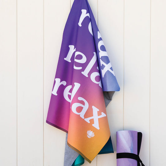 Copy of Copy of Round Ornament Pattern. Vintage decorative elements Yoga Mat Towel