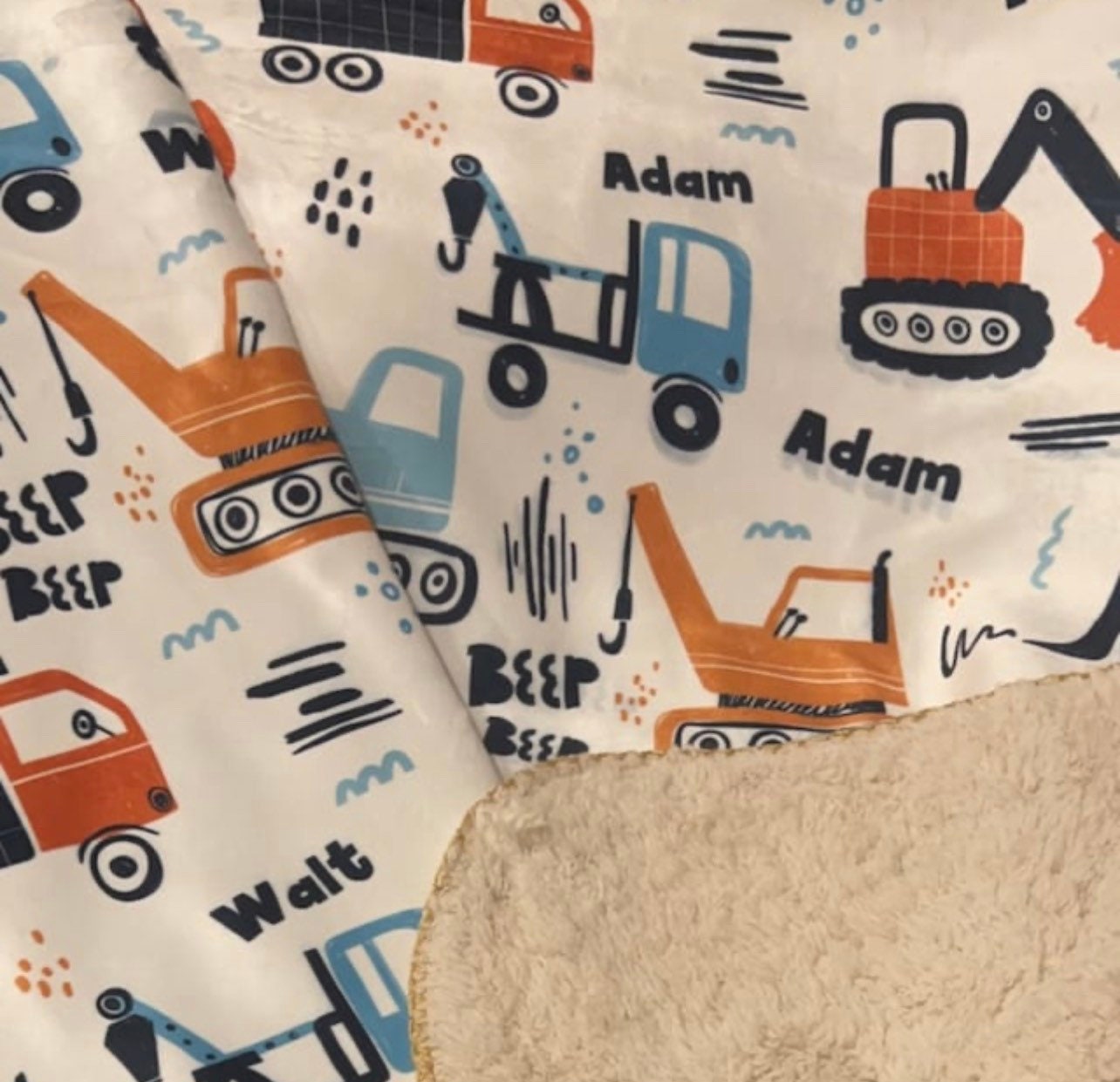 Airplane Personalize blanket, Minky or Sherpa custom blanket, Baby blanket, Kids Blanket, birthday gift idea