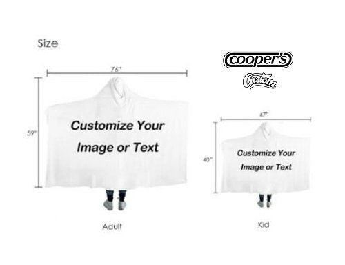 Personalize Hoodie blanket, Mommy &  Me size, Sherpa custom Hoodie blanket, Baby Hoodie blanket, birthday gift idea