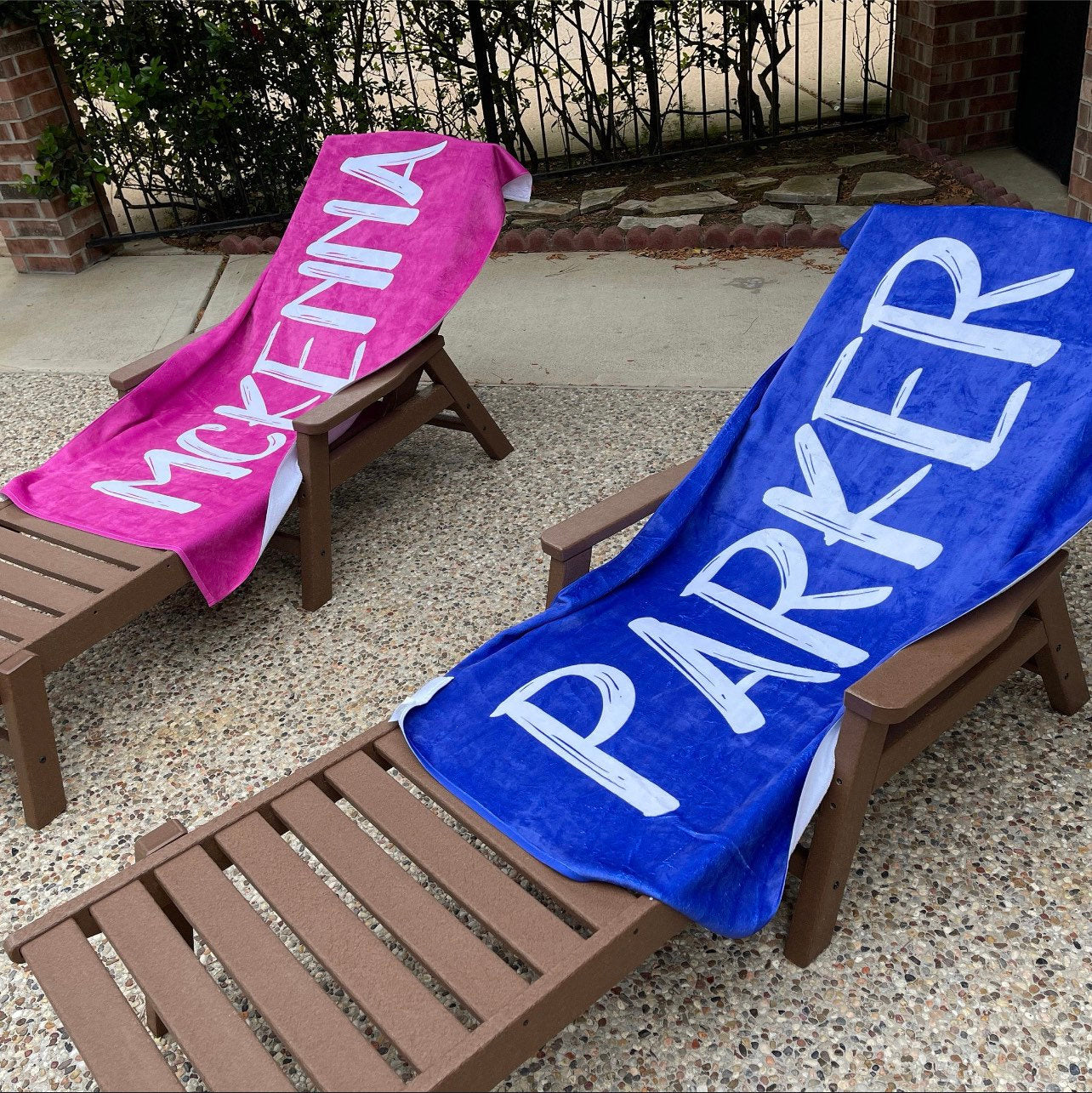 Special Listing for Laura -  Personalized Beach Towel Personalized Name