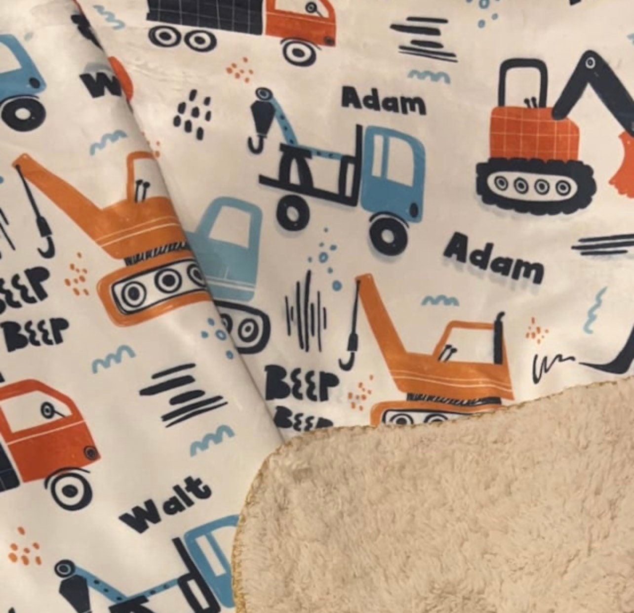 Airplane Personalize blanket, Minky or Sherpa custom blanket, Baby blanket, Kids Blanket, birthday gift idea